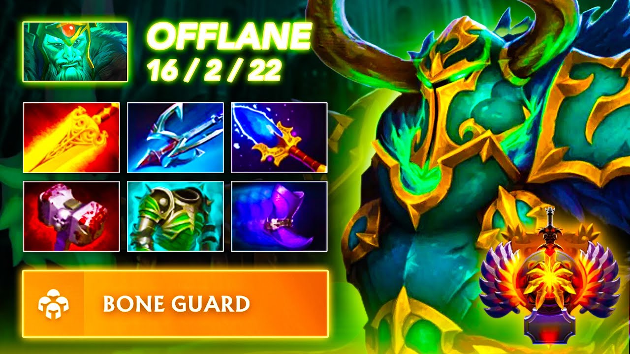 [7.39b] NEW META BUILD - Wraith King OFFLANE | Full Gameplay Dota Class