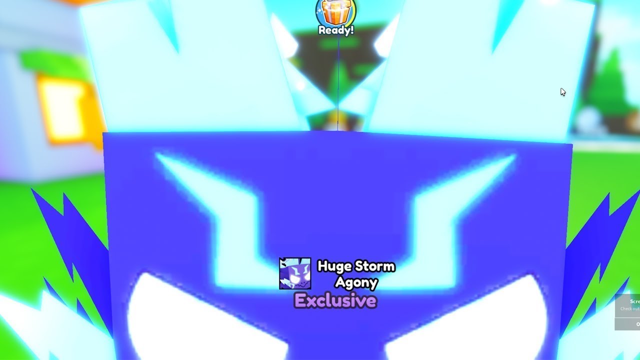I HATCHED THE FIRST HUGE STORM AGONY (PET SIMULATOR X)