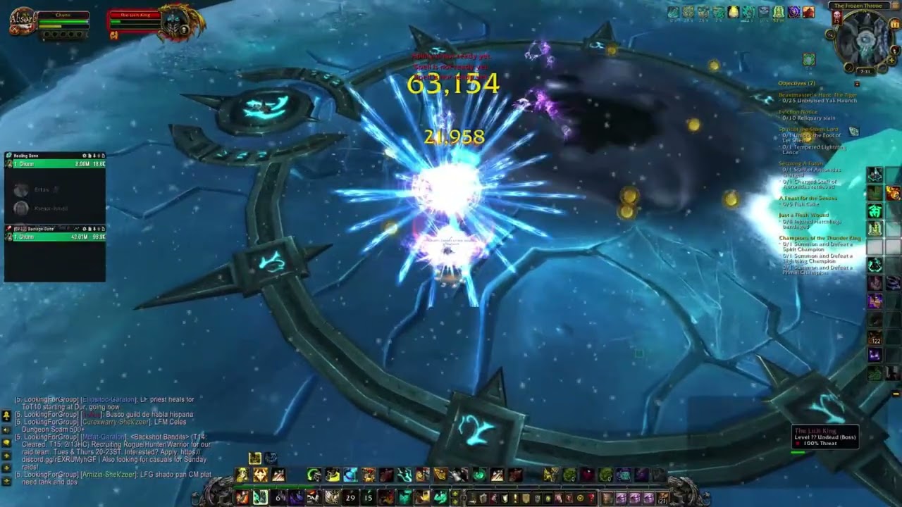 LİCH KİNG 25 man HC solo (monk tank)