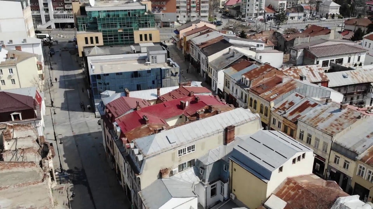 Centrul vechi Craiova vazut de sus
