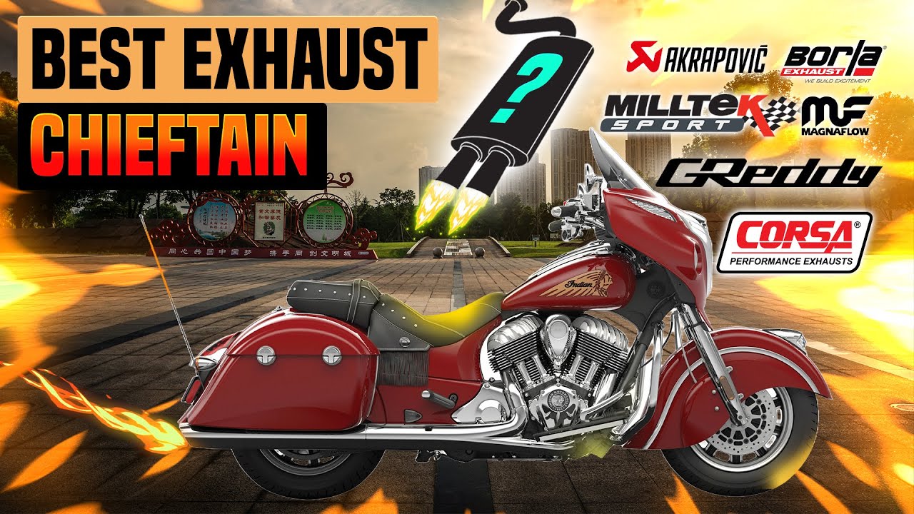 Indian Chieftain Exhaust Sound🔥 Bassani,Cobra,Rinehart,Rush War,Tab,Vance & Hines,V-Performance