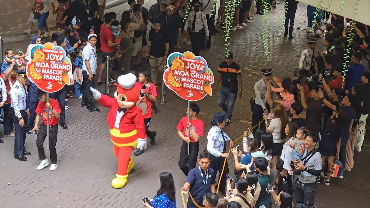 100 Plus Mascots in the SM MOA Grand Mascot Parade 2025