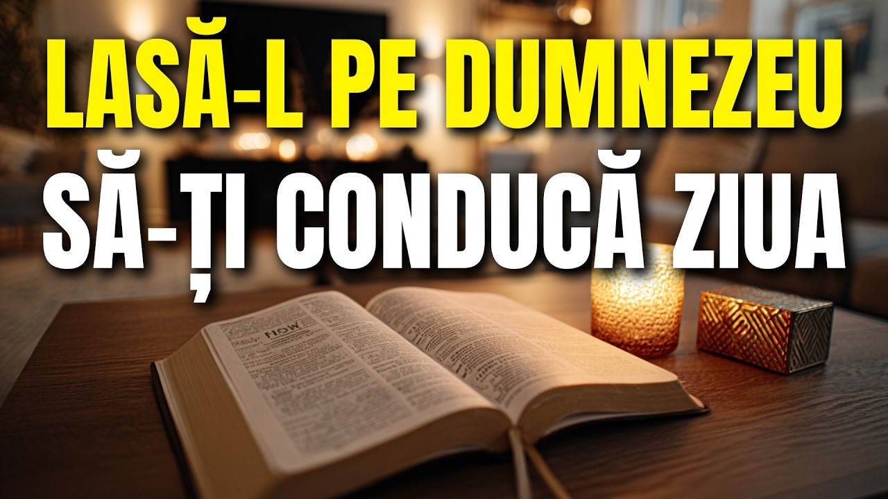Trei pași pentru a-ți consacra ziua: rugăciune pentru pace, înțelepciune și protecție în Dumnezeu