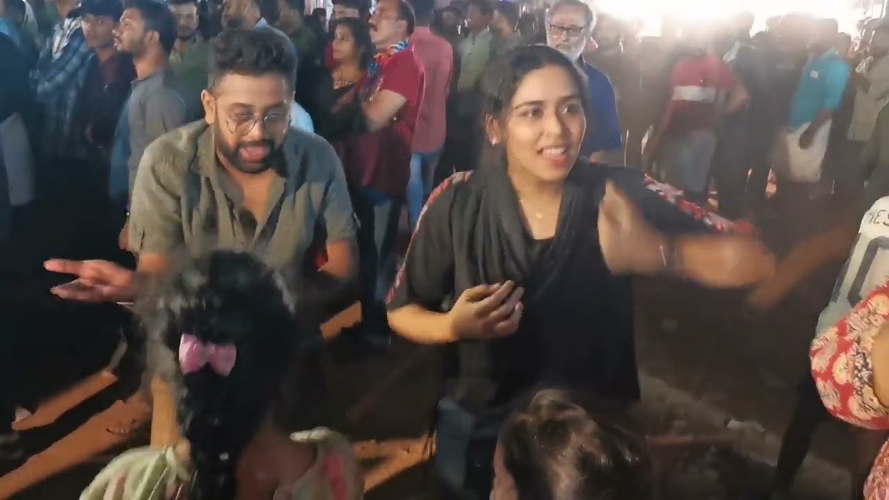 Night before  Chinakkathoor Pooram 2023