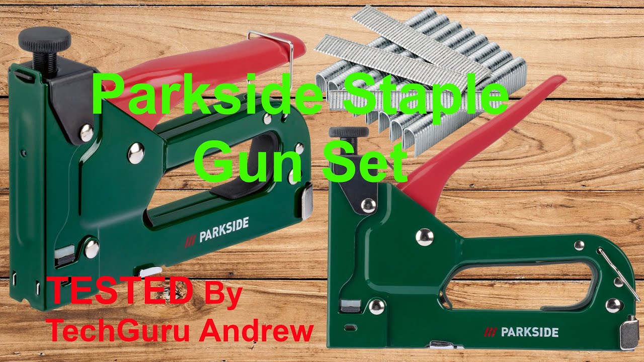 Parkside Staple Gun Set