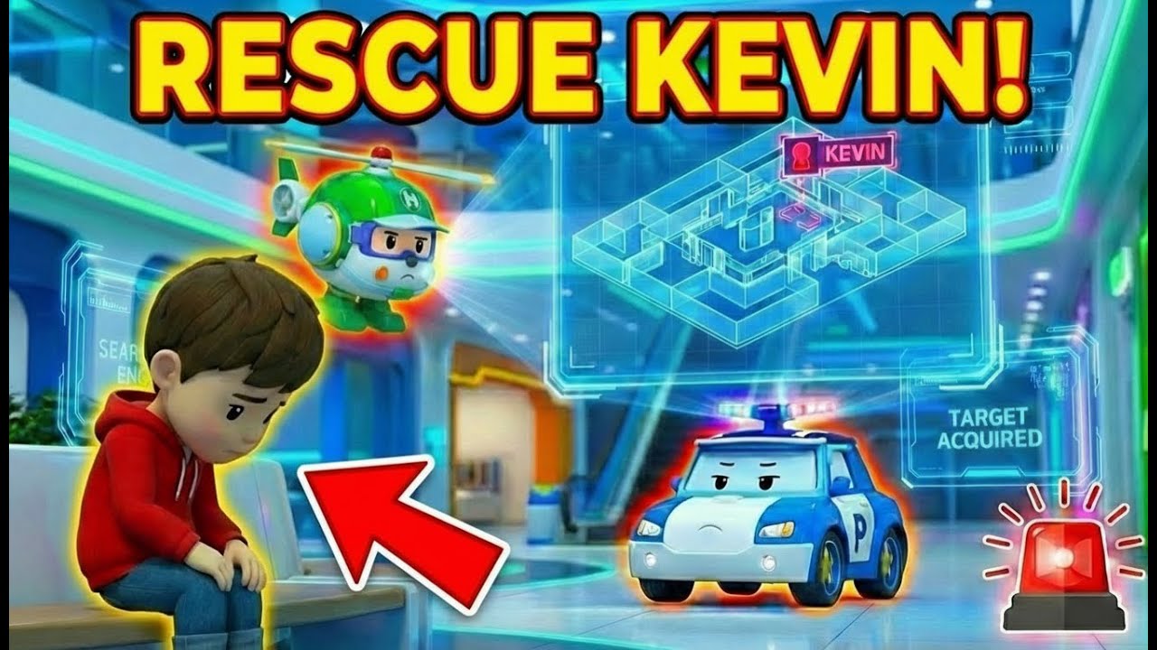 Lost at the Mall! 🏬 Robocar POLI Rescue Team 🚨 Kid’s Safety Tips | Little Rescue Squad