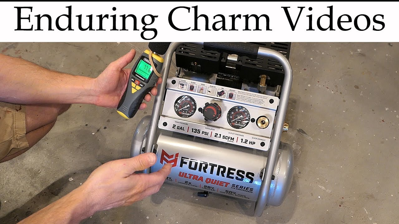Review: Harbor Freight Fortress Ultra Quiet 2 Gallon 135 PSI Air Compressor