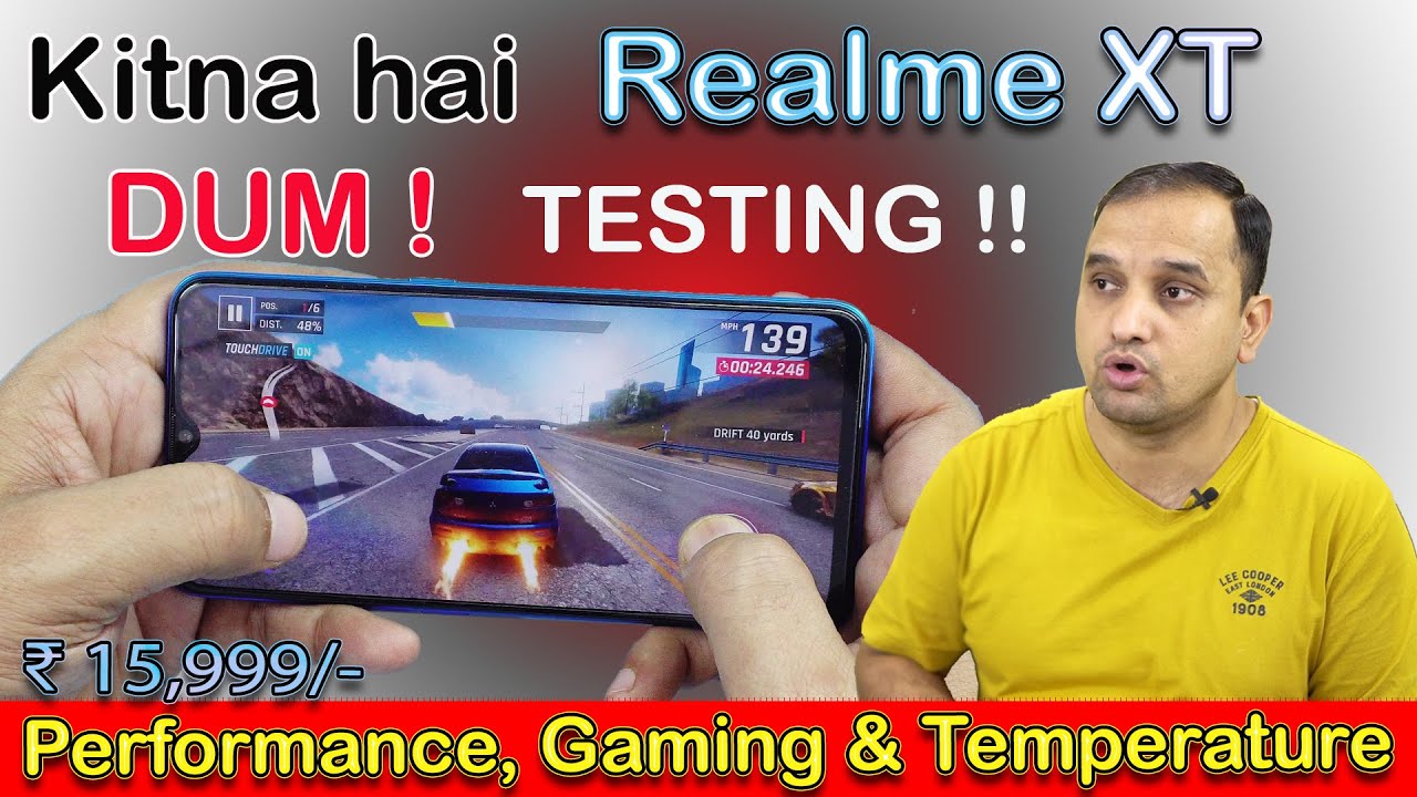 Realme XT Testing: Performance Gaming & Temperature Review
