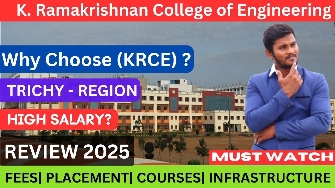 K.Ramakrishnan College of Engineering  - Full Review in Tamil| #Neetcutoff #tnea #placement#college