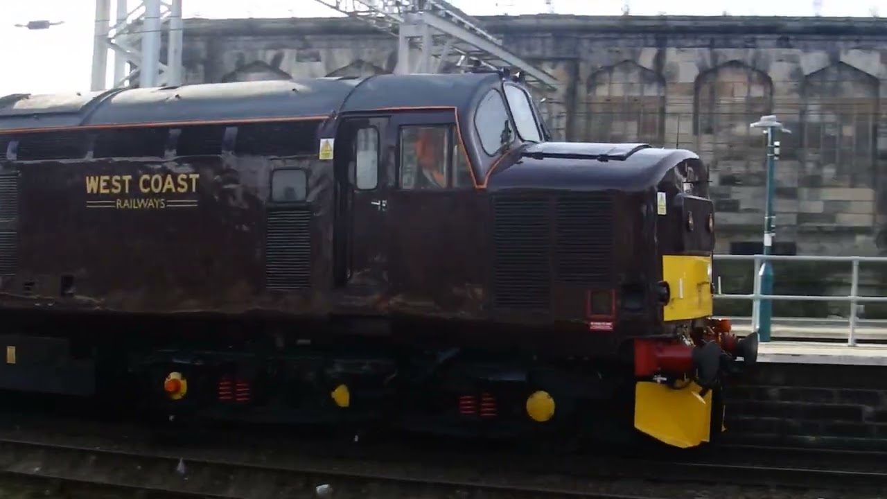 0Z37 1058 West Coast Rail 37668 Carnforth Steamtown to Fort William J Yd T C