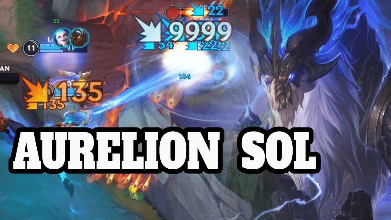 AuRELION SOL ESTA SUPER ROTO 🔥🔥🔥 - 13 KILL - TEM 12 - WILD RIFT