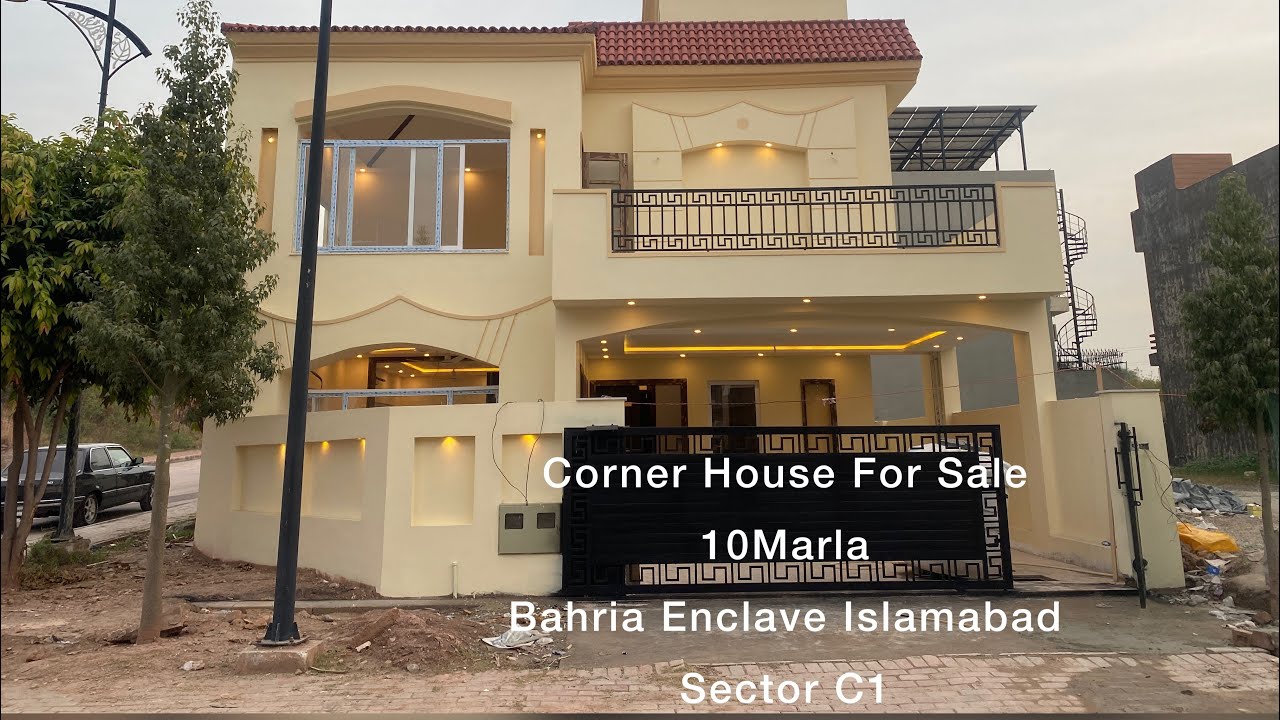 Brand New Corner 10Marla House For Sale Sector C1 || Bahria Enclave Islamabad ||