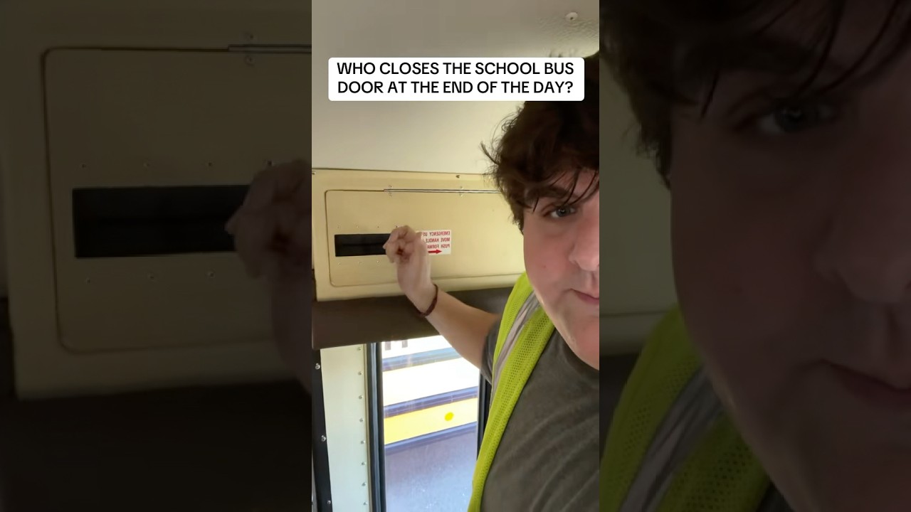 Who Closes The School Bus Door at the End of the Day?