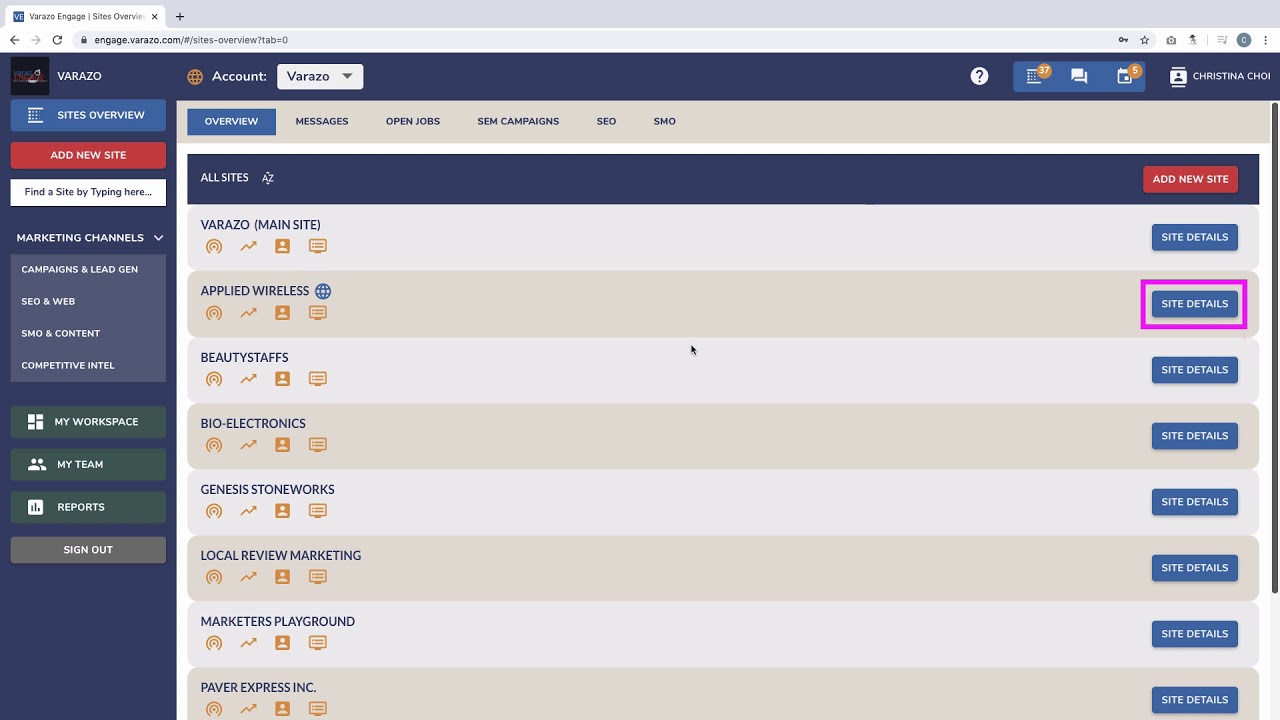 Site Details