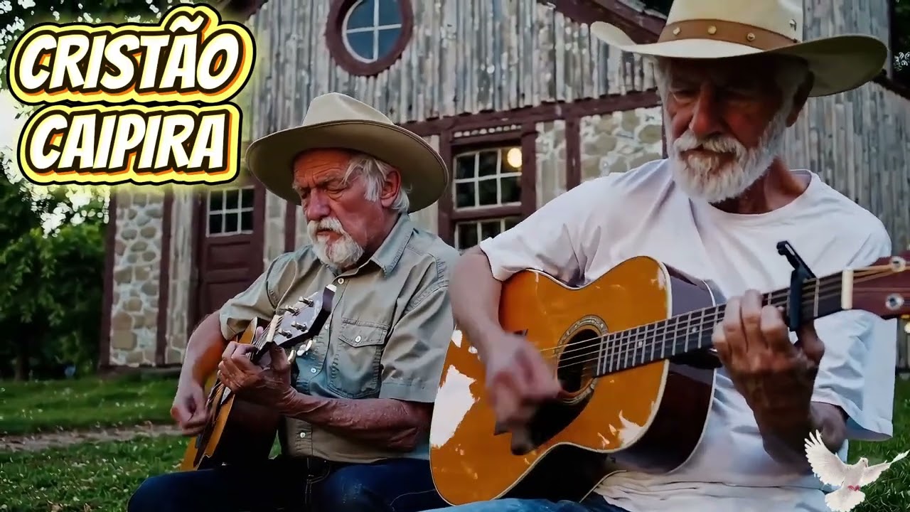 Harpa Cristã 🎶 Louvor Sertanejo Caipira 🎸 Fé Que Sustenta o Coração