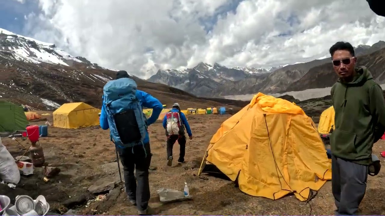 Trek to Phu & Himlung Himal Base Camp, Manang, Nepal, Oct. 2024; "world's most beautiful place."