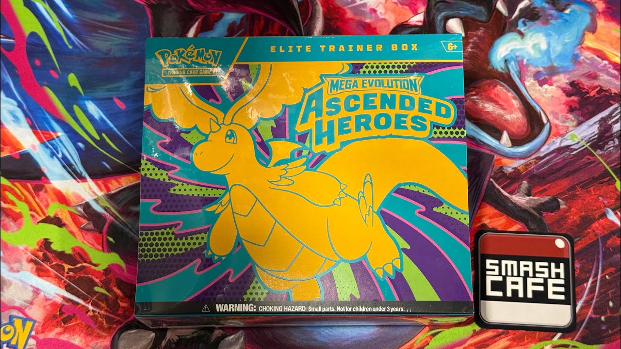Распаковка набора Pok&eacute;mon Ascended Heroes Elite Trainer Box!