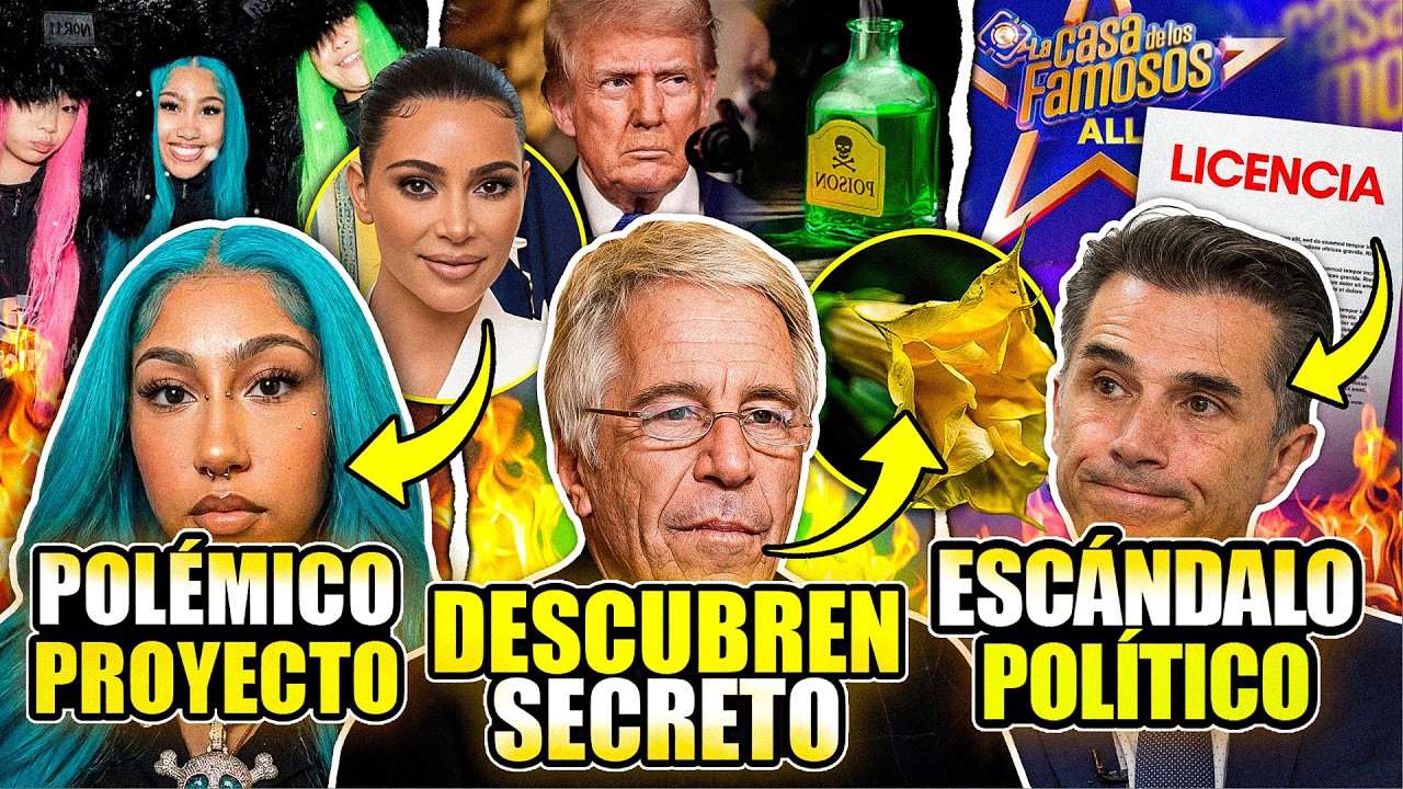 EPSTEIN OCULTABA ESTO! NORTH WEST anuncia! KIM y KANYE! ESCÁNDALO con SERGIO MAYER! RACISMO captado