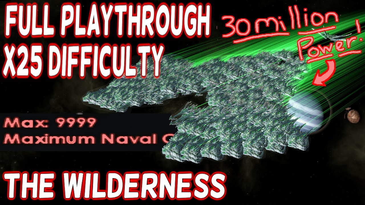 Stellaris - I Played The BROKEN Wilderness BEFORE It was Fixed | x25 Difficulty FULL Playthrough