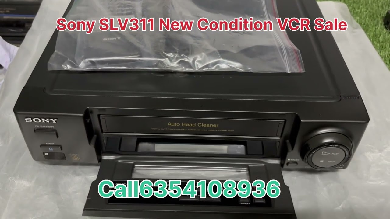 Sony SLV-311 New Condition VCR Sold #6354108936 