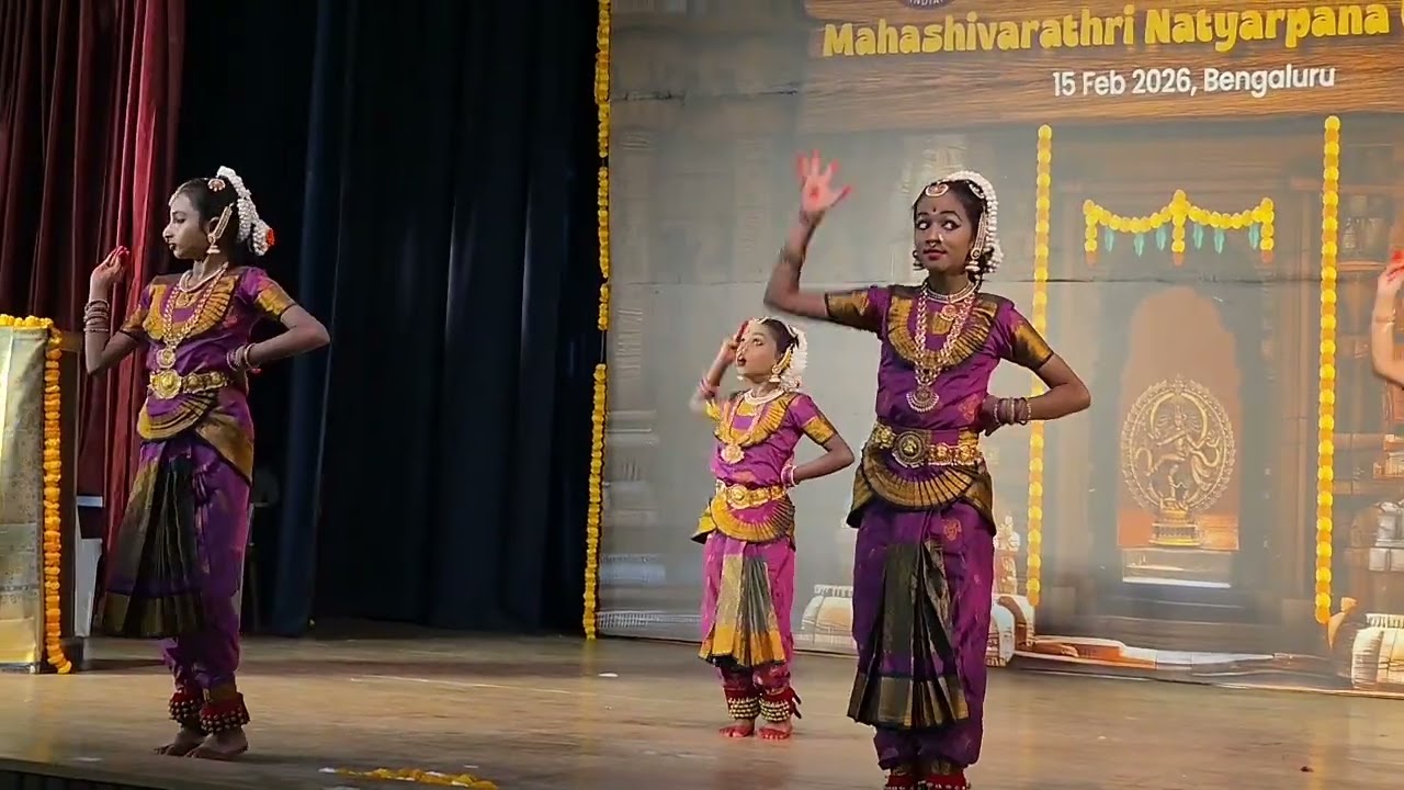 Malha’s Shivaratri performance #classicaldance #bharatanatyam #ganeshastuti 