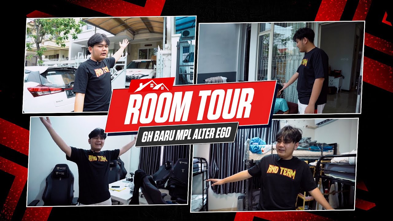 ROOM TOUR GAMING HOUSE BARU MPL ALTER EGO ESPORT!!! ALTERLIFE VOL.12 - EPS. 3