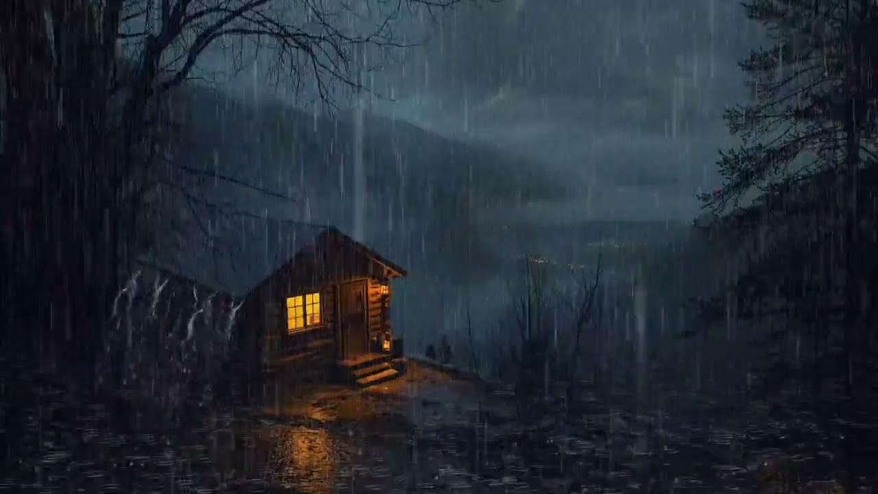 Fall Asleep Quickly with Soothing Rain and Thunder