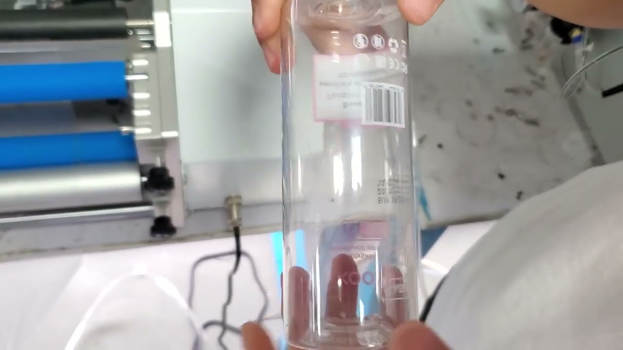 Étiqueteuse semi-automatique pour bouteilles rondes, étiqueteuse pour bouteilles rondes de parfum