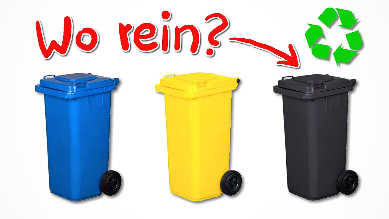 Mülltrennung ist so verwirrend