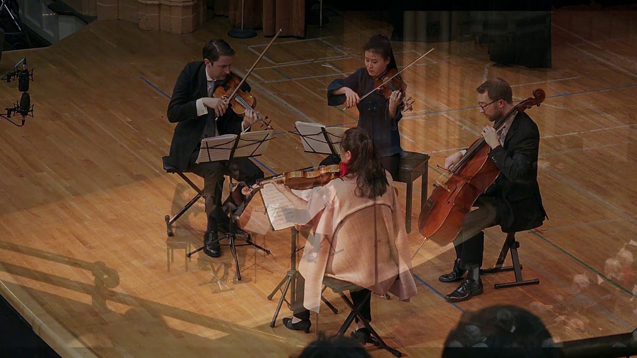 The Rosamunde String Quartet plays Mendelssohn Quartet No. 6: III. Adagio