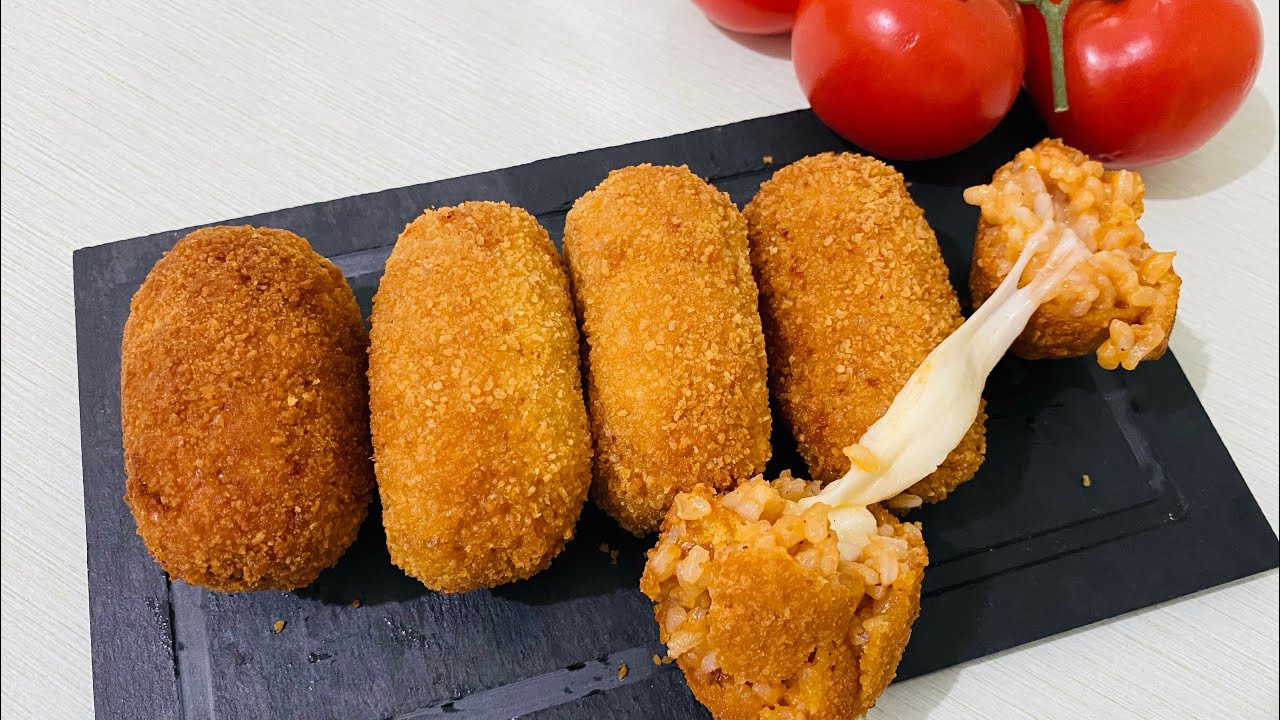 Italian Supplì Recipe | Cheese Stuffed Rice Ball Recipe.