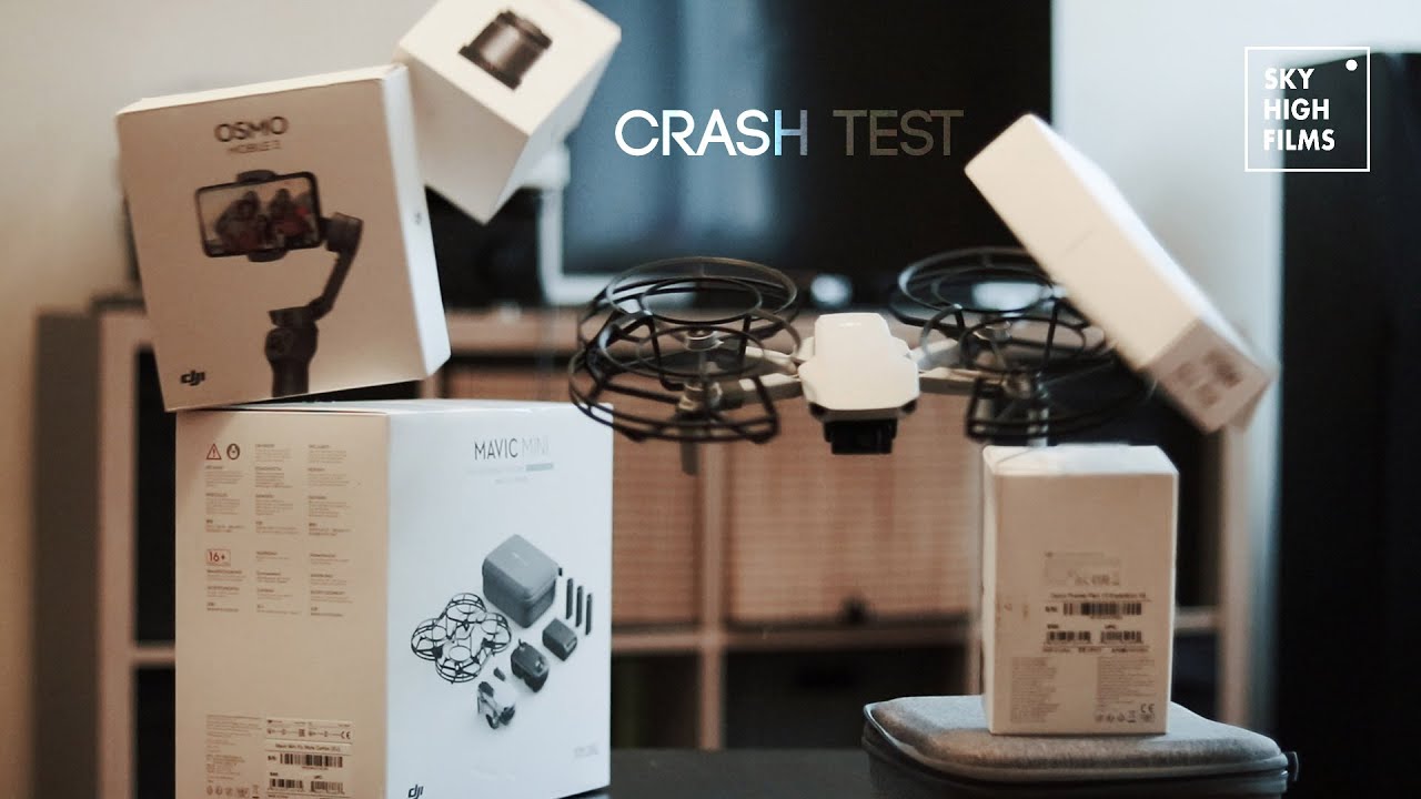MAVIC MINI CRASH TEST | FULL SPEED IN A WALL