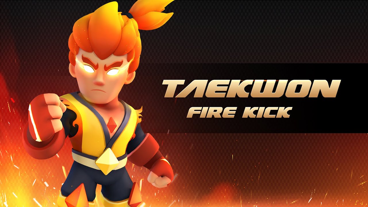 TAEKWON - Fire Kick| Heroes Strike | Hudson Bros Heroes Strike