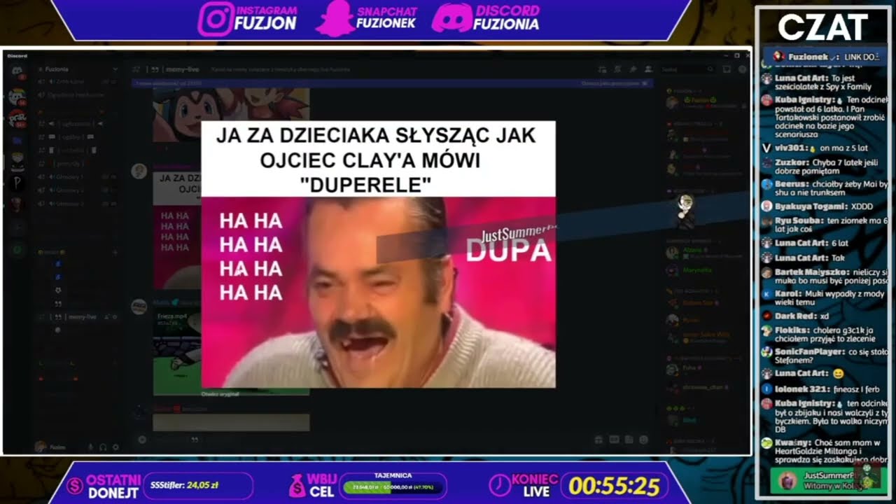 Memy live  ⁨@Fuzionek⁩  (10.09.22) OGLĄDAMY KRESKÓWKI