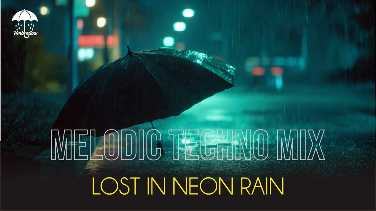 Melodic Techno Mix – Neon Late Night Atmosphere 🌧 Tale Of Us, Adriatique, Colyn, Anyma