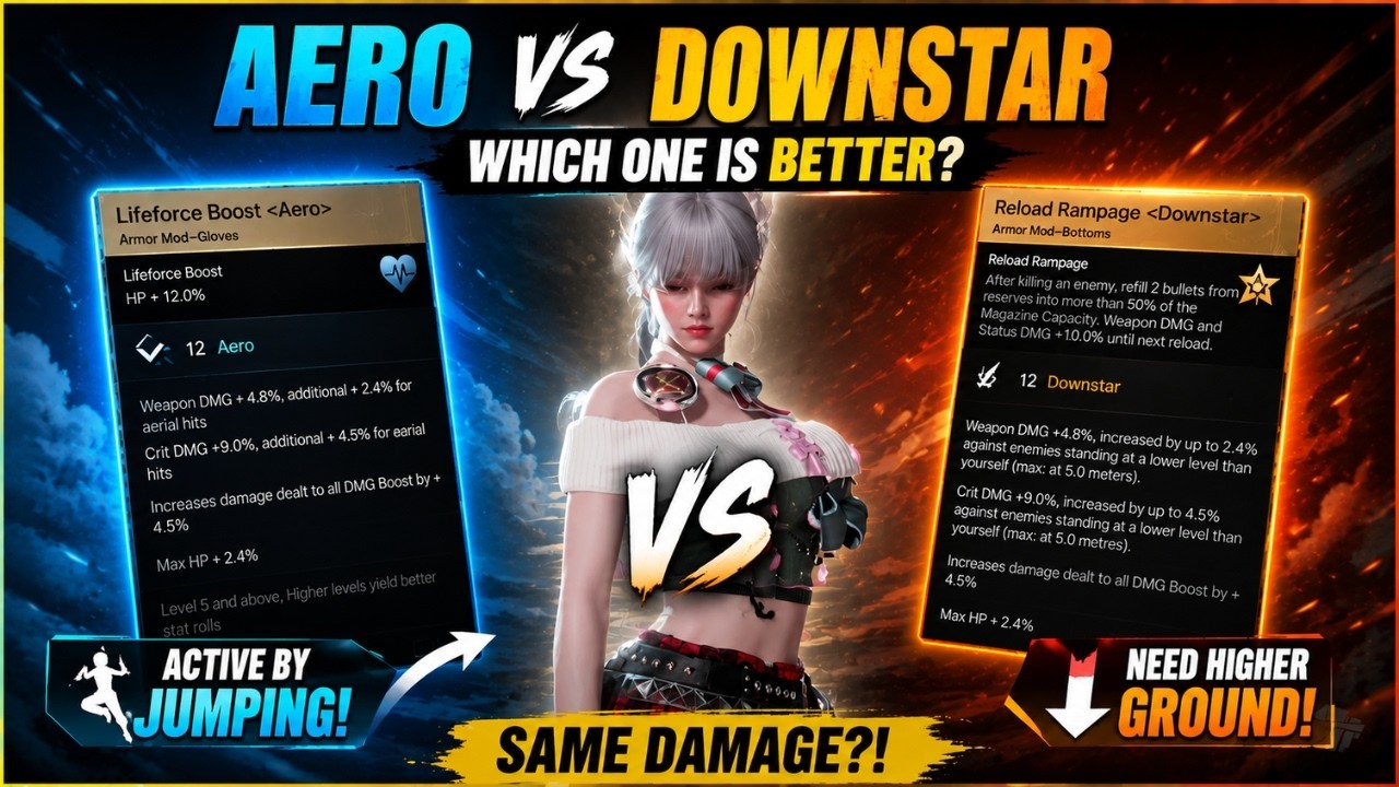 Aero или Downstar &mdash; какой суффикс лучше на самом деле? | Once Human Gravity Abyss
