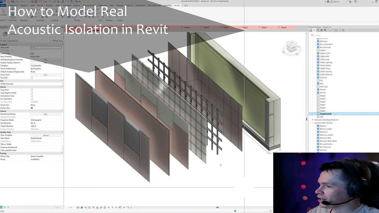 How to Model Real Acoustic Isolation in Revit