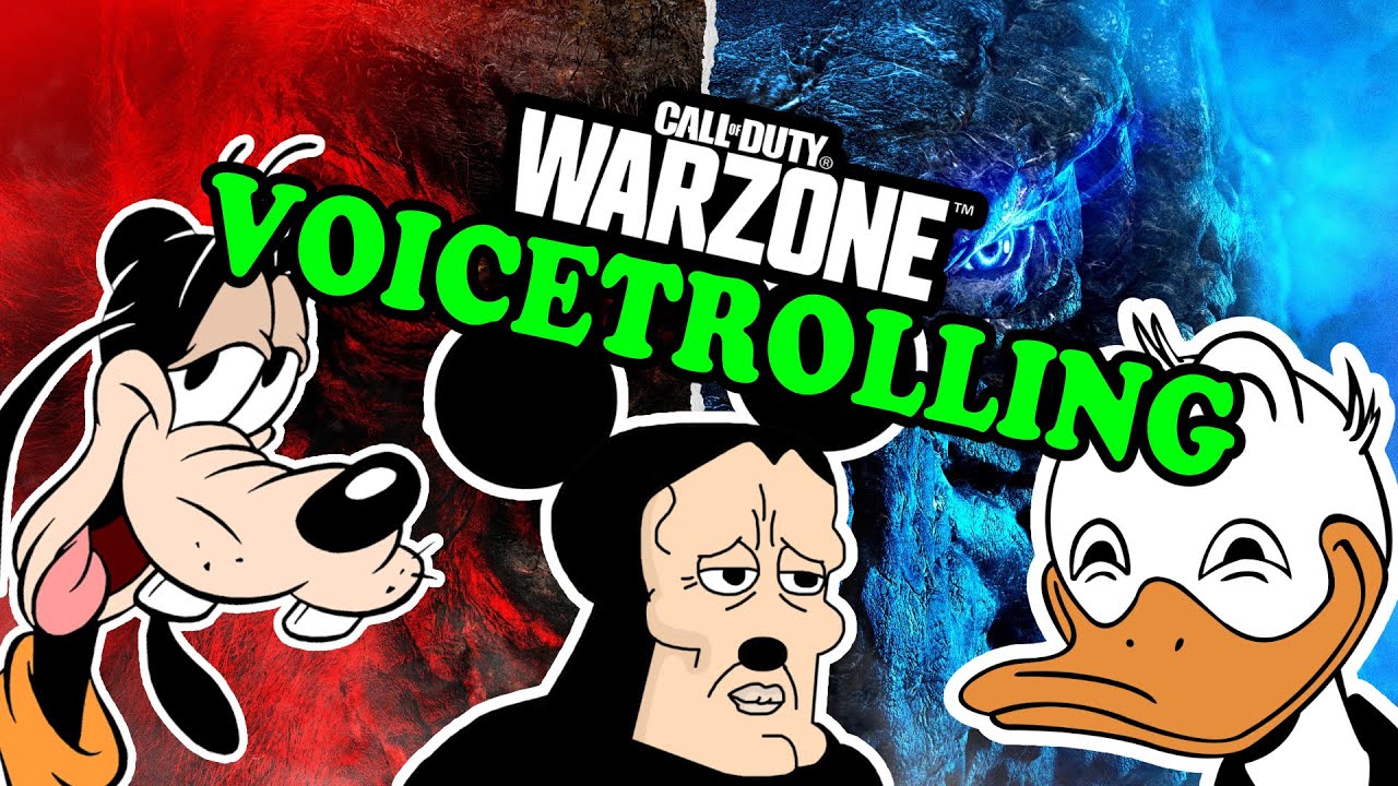GODZILLA AND KONG VS THE CLUBHOUSE | WARZONE VOICETROLLING
