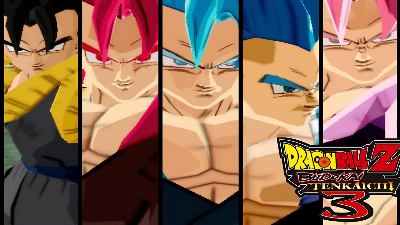 Gogetto All Forms Dragon Ball Z Budokai Tenkaichi 3 Mods
