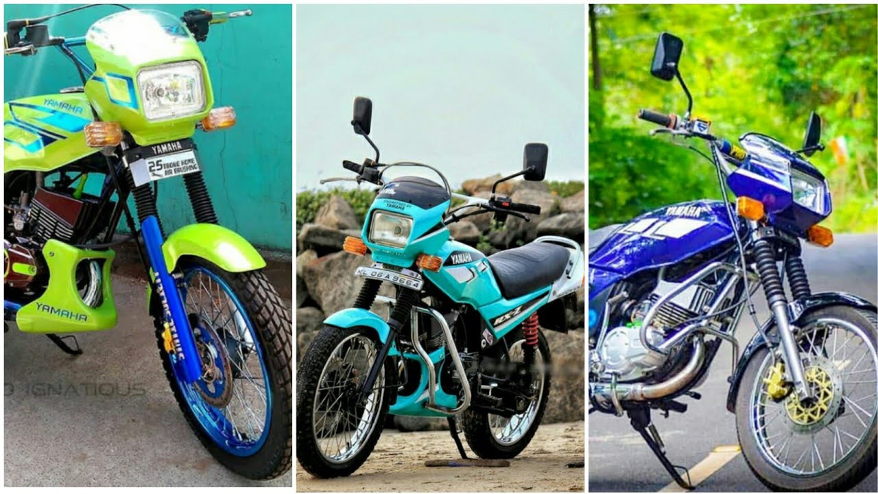 YAMAHA  RXZ best modification video ||rxz 135  top modification