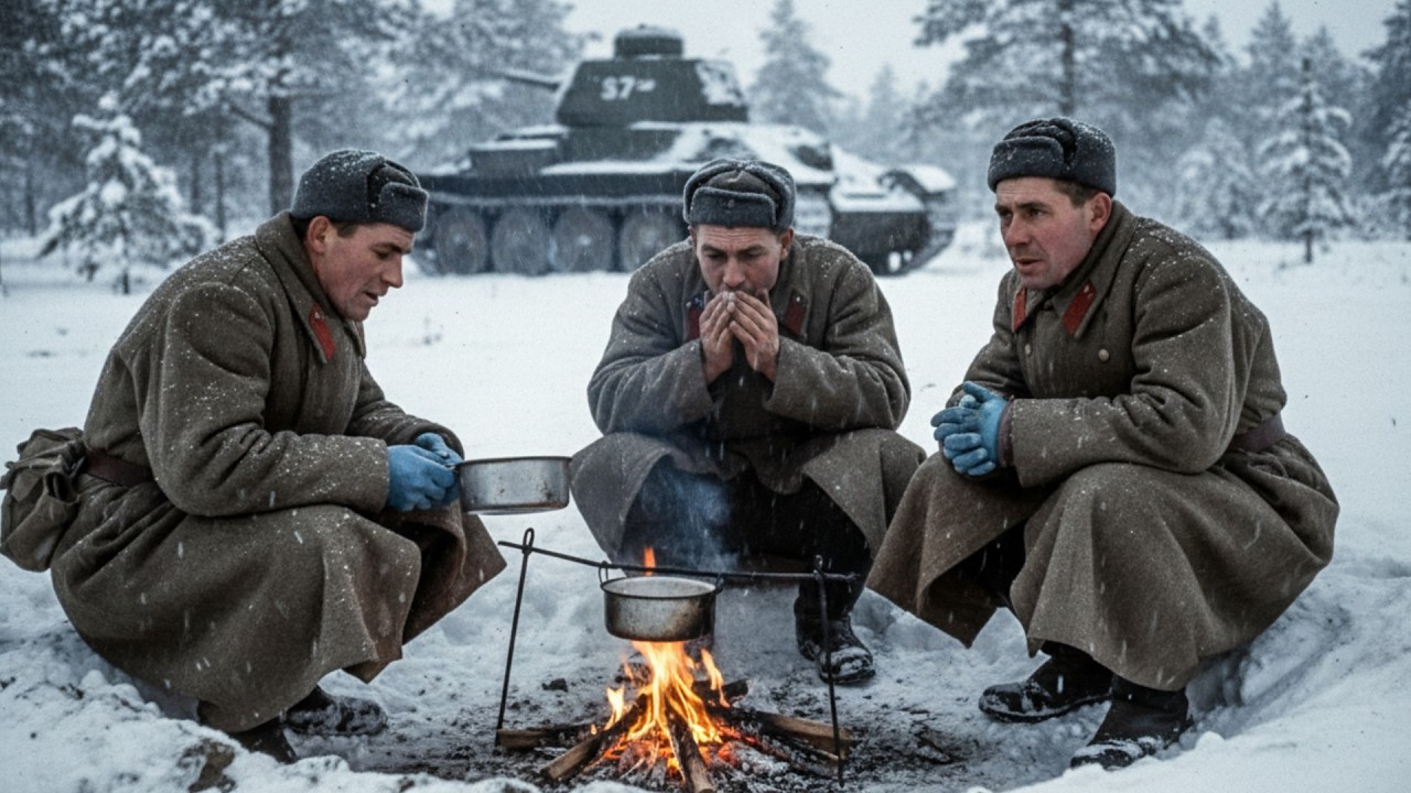 Co jedli sovětští tankisté během zimní války?