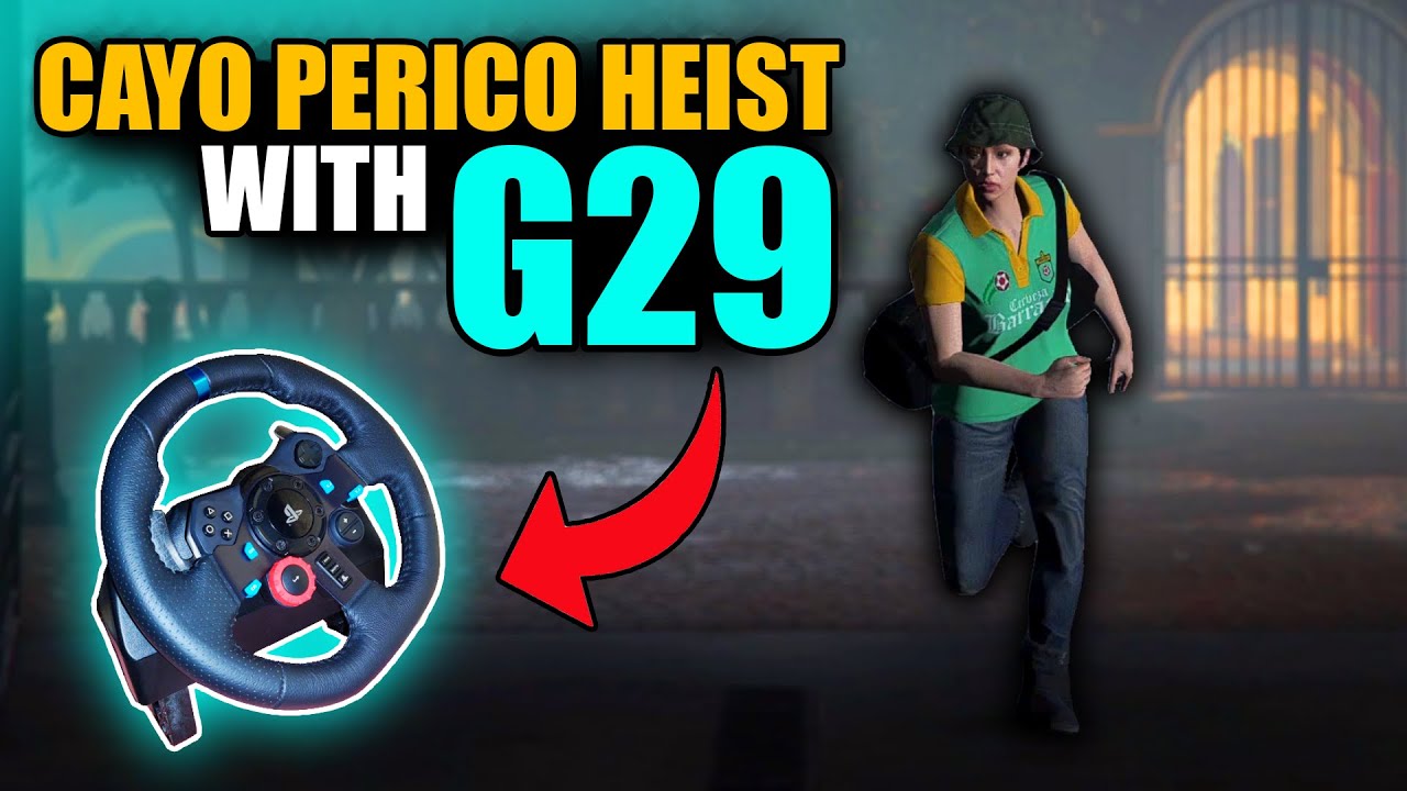 Cayo Perico With Steering Wheel, Fun! (Rage) | GTA Online The Cayo Perico Heist