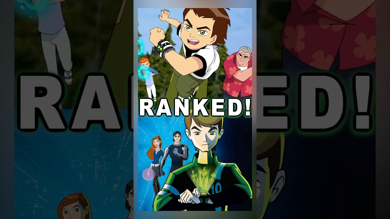 Рейтинг сериалов &laquo;Бен 10&raquo; от худшего к лучшему! #ben10 #ranked #fyp
