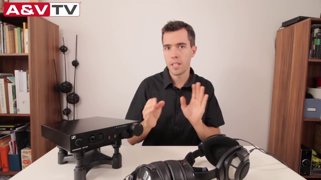 Sennheiser HDV 820 fejhallgató erősítő teszt AV-Online (Angol)