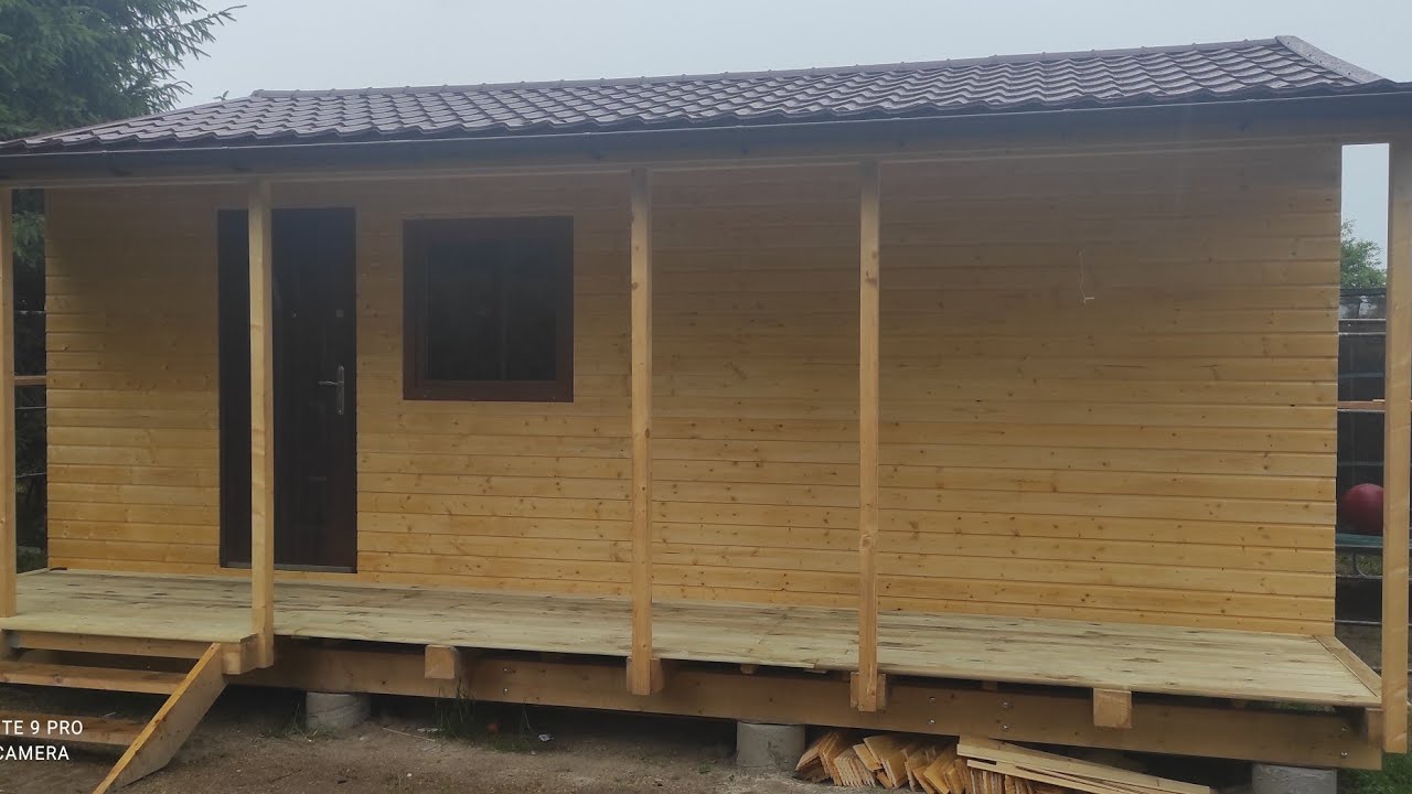 Domek drewniany 35m2 -koszt budowy