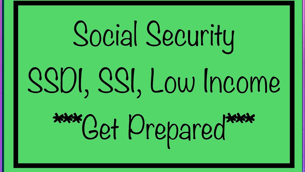 Social Security, SSDI, SSI, VA & Low Income &ndash; $1,400 Stimulus Check - Get Prepared