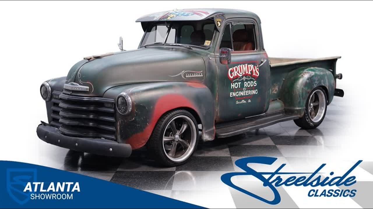 1951 Chevrolet 3100 5-Window Patina Restomod 8964-ATL for sale | Charlotte, Atlanta, Dallas, Ta...
