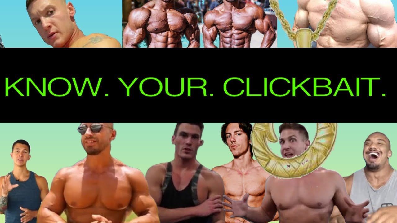 The 12 Types Of YouTube Fitness Clickbait