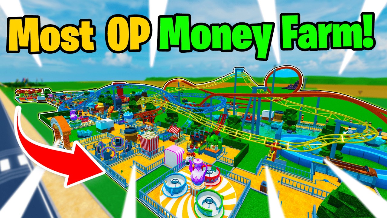 POV: Вы строите денежную ферму в Theme Park Tycoon 2