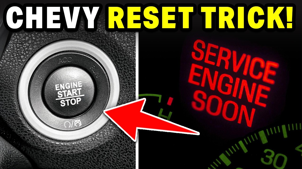 This ONE Hidden Chevy Reset Takes 30 Seconds and Fixes Nearly Every Engine Problem for FREE